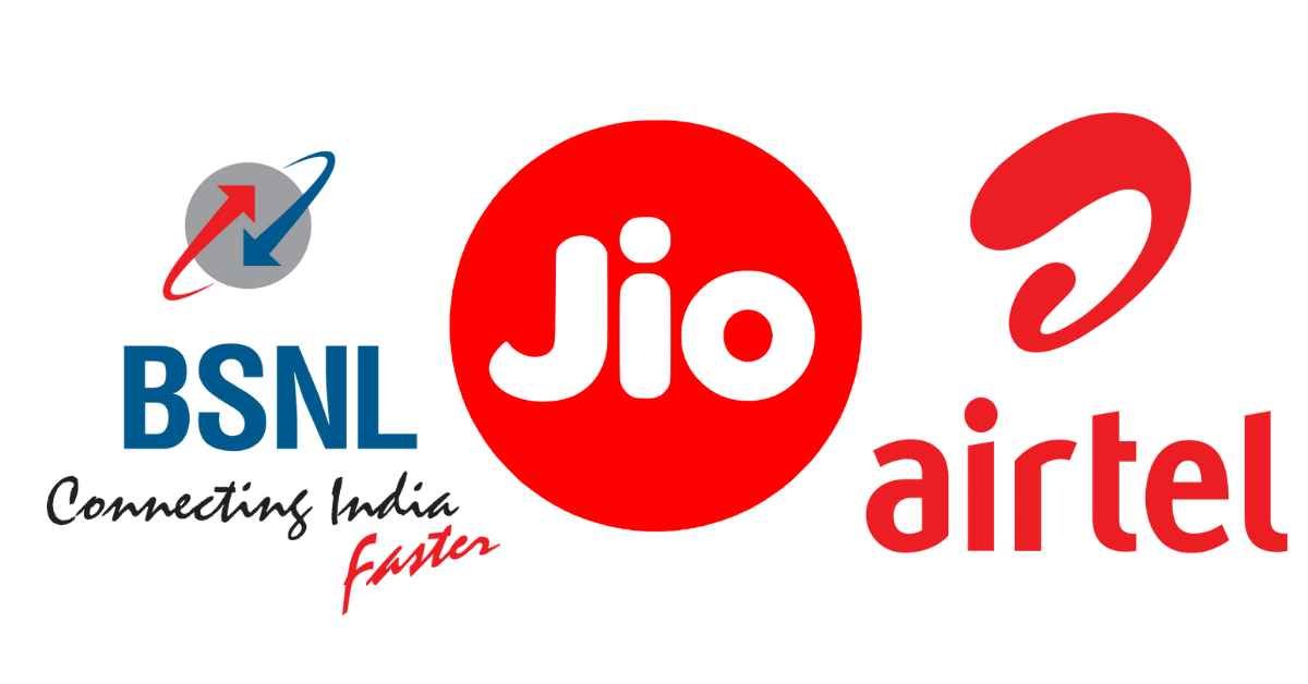 Cheapest Recharges Plan BSNL Airtel Jio
