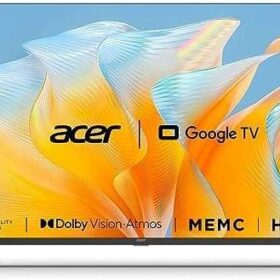Acer 109 cm (43 inches) Advanced I Series 4K Ultra HD Smart LED Google TV AR43GR2851UDFL (Black) Amazon.in Electronics